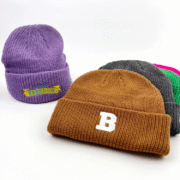 Embroidered Logo Beanies Hats - Image 3