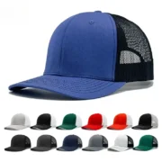 Custom Trucker Hats with Leather Patch - Image 2