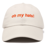 Bulk custom embroidered baseball caps with logo, wholesale adjustable hats