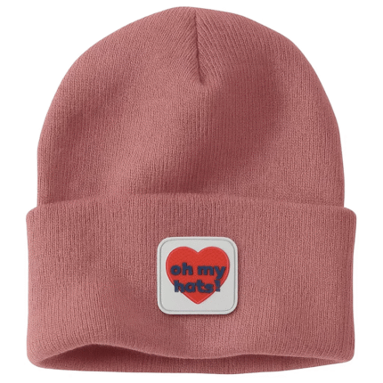 Beanies Hats with PVC Patch