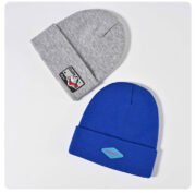 Beanies Hats with PVC Patch - Image 4