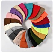 Custom Beanies Hats with Embroidery Patch - Image 3