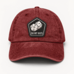 Vintage Dad Hats with PVC Patch