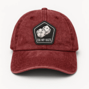 Vintage Dad Hats with PVC Patch