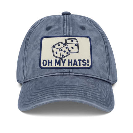 Vintage Dad Hats with Embroidery Patch