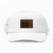 Foam Trucker Hats with Leathrt Patch
