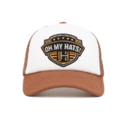 Foam Trucker Hats with Embroidered Patch