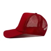 Foam Trucker Hats with Leathrt Patch - Image 3