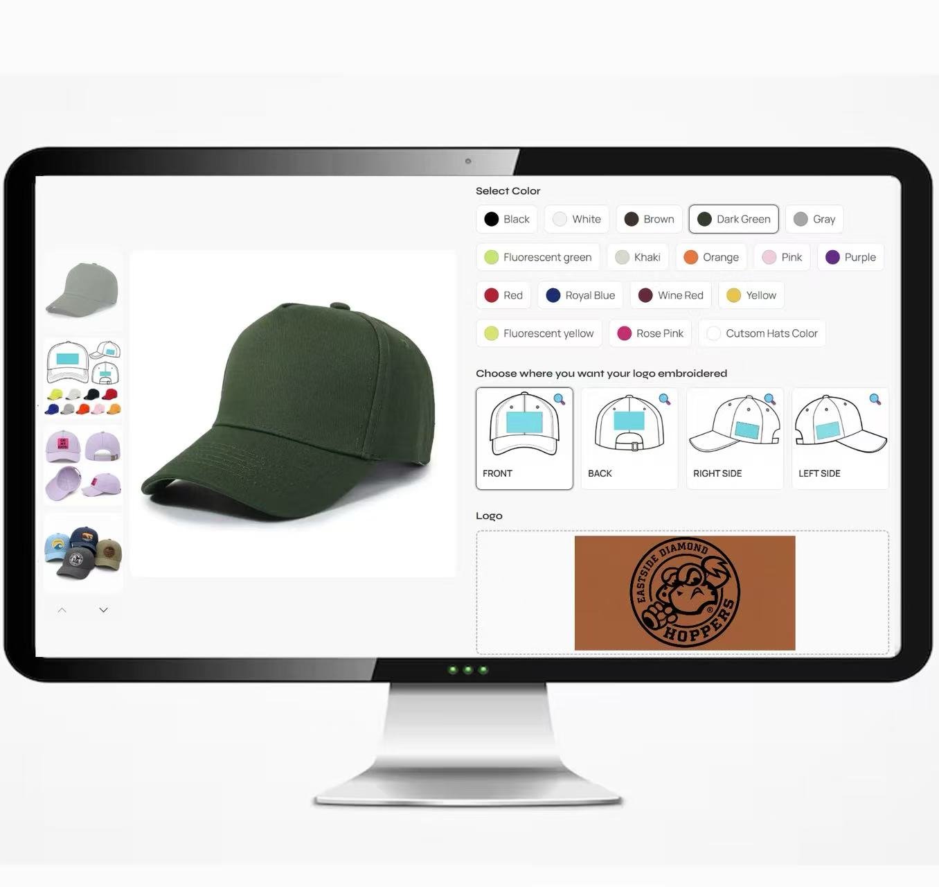 Custom 5 Panel Patch Baseball Hat