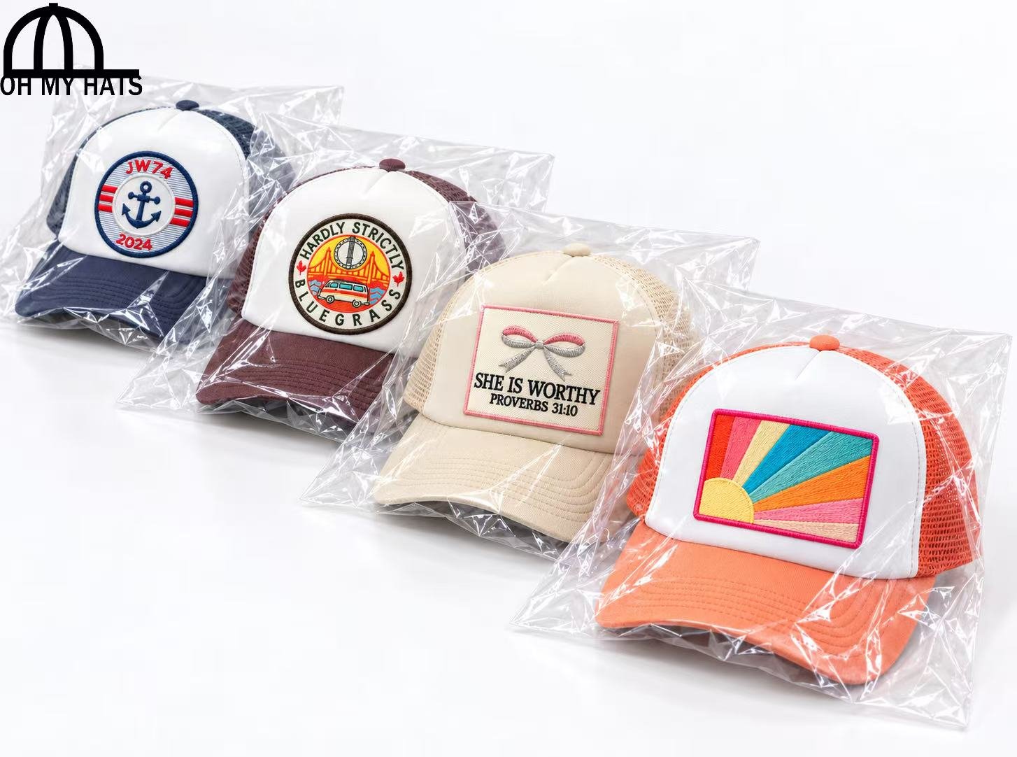 Custom Patch Foam Trucker Hats